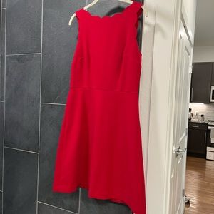 Red Jcrew dress - size 8